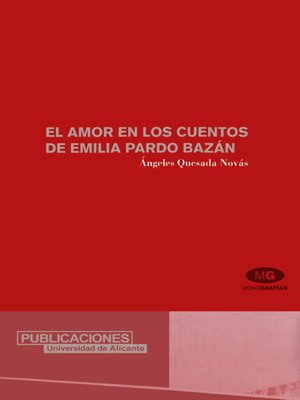 cover image of El Amor en los cuentos de Emilia Pardo Bazán
